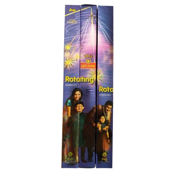 ROTATING SPARKLERS